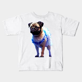 The Pug Prima Ballerina Kids T-Shirt